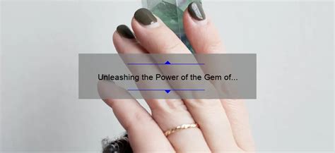 Gem Glamour Energy: Enhancing Your Natural Beauty